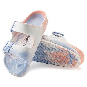 Birkenstock Kids' Blue and White Sandals